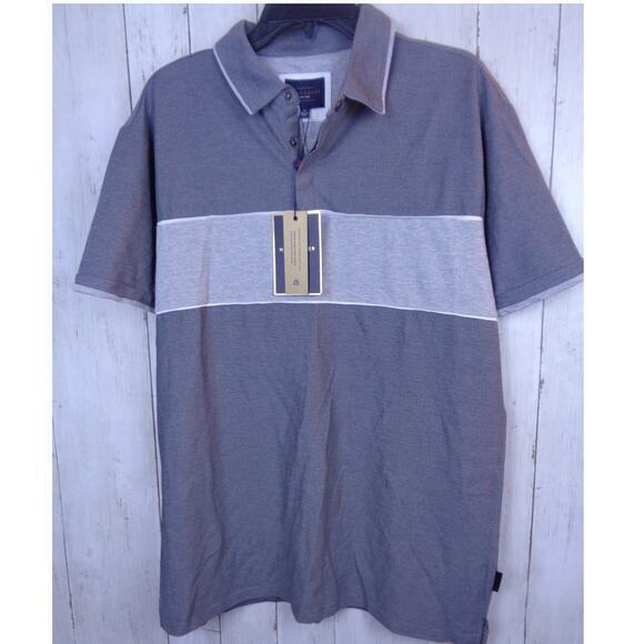 Marc Asher New York Golf Polo Short Sleeve Shirt Mens Gray Size‎ XL - Picture 1 of 5